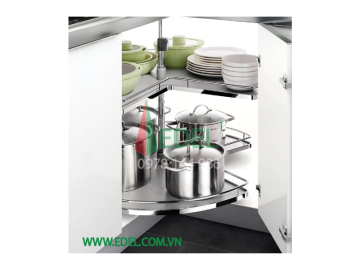 Mâm xoay góc 360 độ đáy liền 